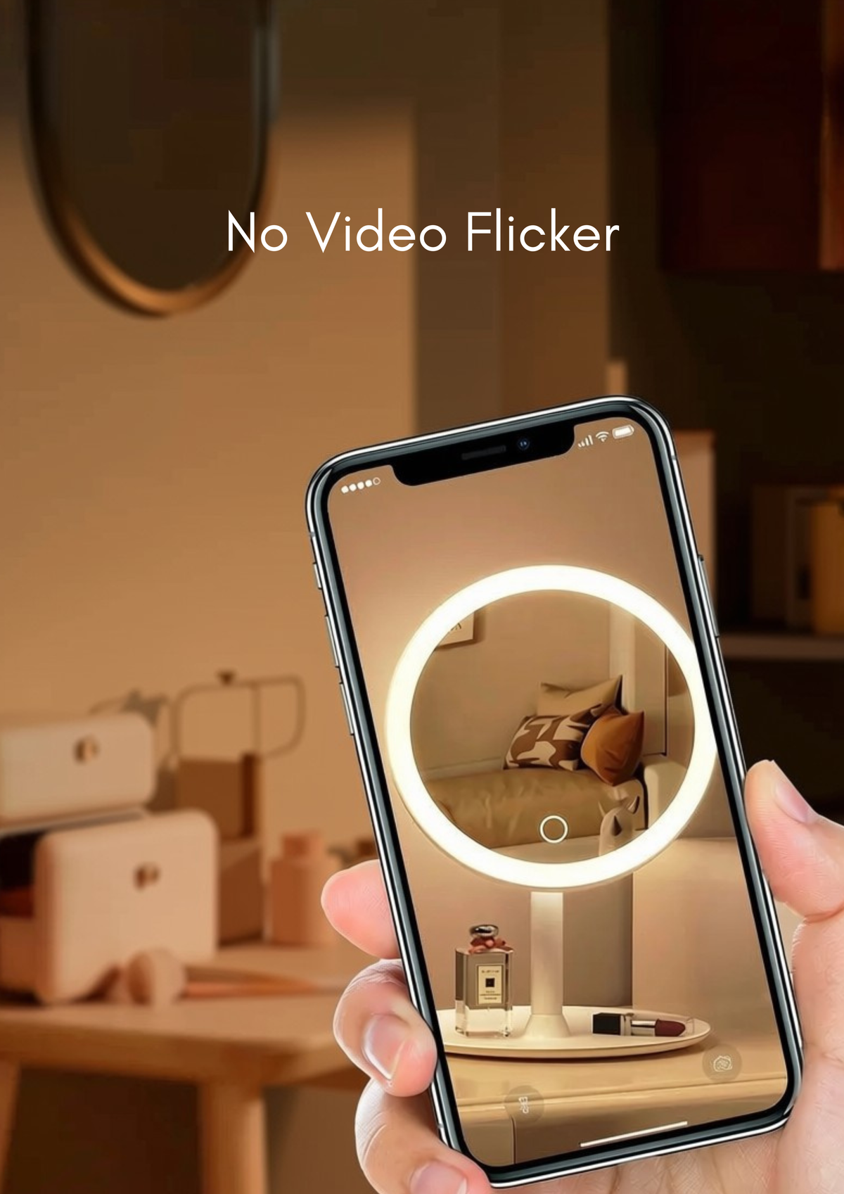 LED Vanity Makeup Mirror | 5x Magnifying Mirror
